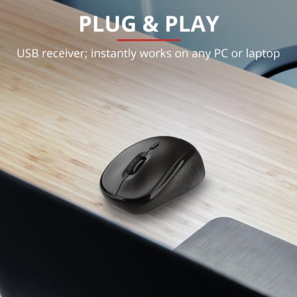 Trust TM-200 Compact - Mouse - per destrorsi …